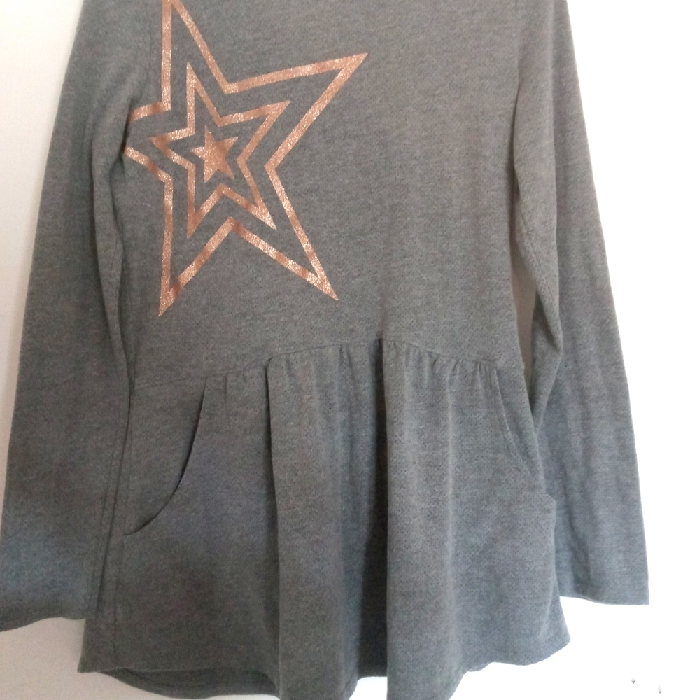 Girls light grey dress